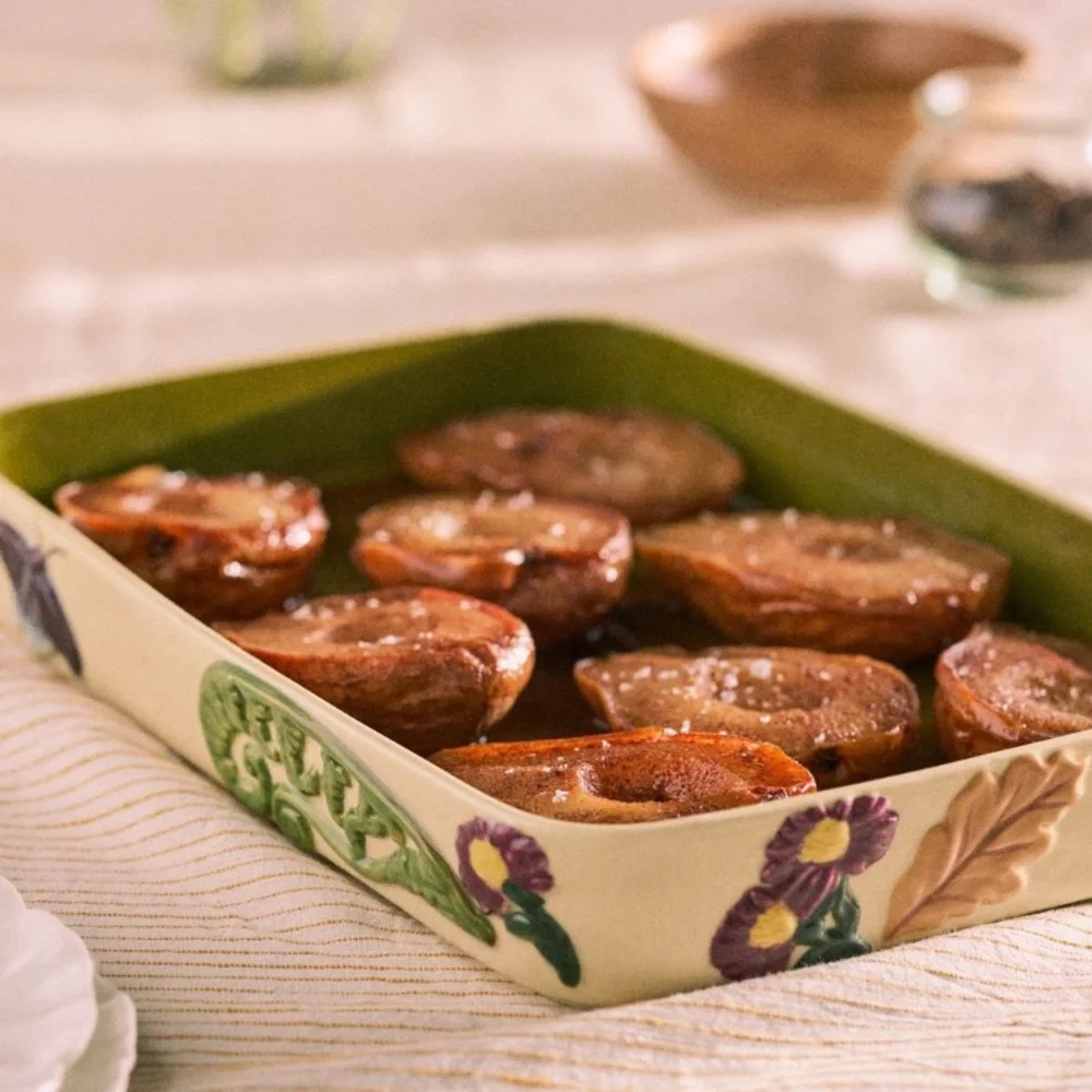 Faye x Anthropologie stoneware rectangular baking dish